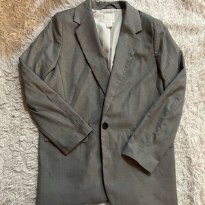 H&M Oversized Light Gray Women's Blazer
